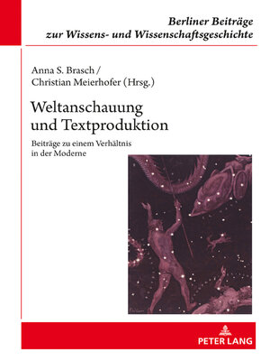 cover image of Weltanschauung und Textproduktion